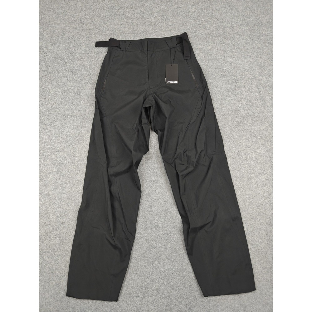 Hyein Seo Pants Womens 1 Black Shell Waterproof Adjustable Ankle Zip Rain Hiking